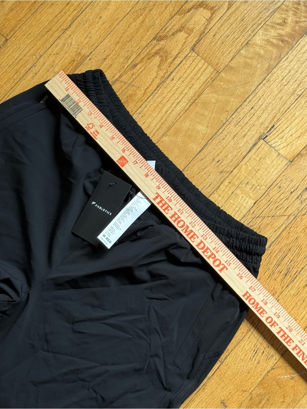 Fabletics Black Lightweight Track Joggers - Picture 6 of 7